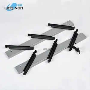 Jalousie Iron Plastic Factory Price 6-I3 Africa Popular Type Windows Frame thumbnail-1