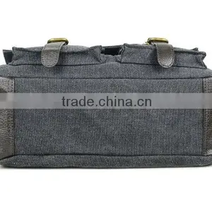 Wholesale School Black Messenger Bags thumbnail-5