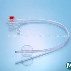 Silicone Foley Catheter Urinary Catheter 2-way 3-way thumbnail-3