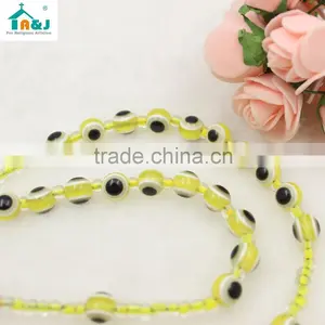 Hot Sale Religious Catholic Alloy Plastic Rosary Bead Necklace thumbnail-3
