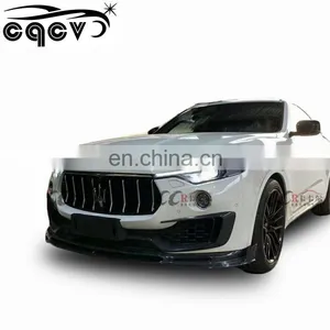 Carbon Fiber Front Lip Body Kit for Maserati Levante Auto Parts thumbnail-1