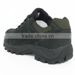 High Quality Low Cut Full-Grain Waterproof Nubuck Leather Mountain Hiking Shoe thumbnail-4