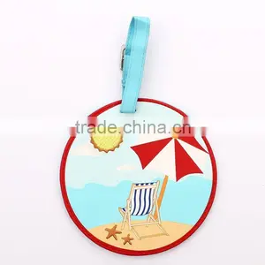 High Quality Luggage Tag Leather thumbnail-1