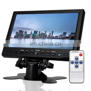 7 Inch Industrial Screen LED Computer Monitor PC Monitor With VGA/HDMI/AV Cable thumbnail-1