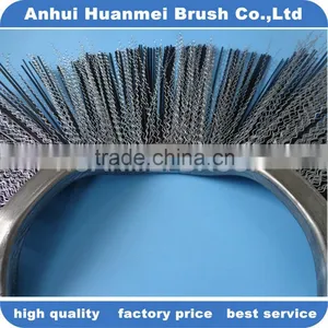Steel Mixed Poly Wire Street Sweeping Brush For Backhoe Loader thumbnail-1