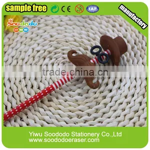 Soododo Eraser Toppers and Pencils Made of TPR Eraser thumbnail-1