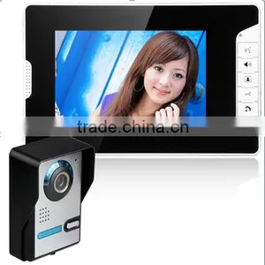 Cheap 7inch LCD Wired Video Door Bell Door Phone System for Home Security Protection thumbnail-1
