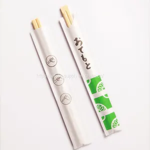 Wholesale Eco-friendly Affordable Disposable Individually Wrapped Bamboo Chopsticks thumbnail-1