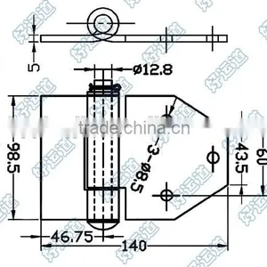 01319 Wingbody Trailer Hinges thumbnail-2