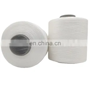 Hot Sale High Quality100% Polyester Recycled Spun White Sewing Thread 30/2 40/2 50/2 60/2 for Dyeing thumbnail-1