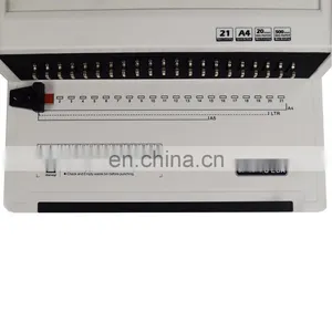 SBM-C20A Professional Manual Notebook A4 Comb Binding Machine Best Low Price thumbnail-5