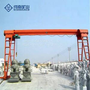 MH Single Girder Gantry Crane Hoist Trolley Boxed Type Squirrel Cage Reducer thumbnail-2