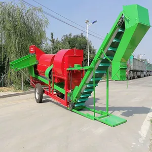 Large Dry and Wet Peanut Picker Semi-Dry Peanut Harvester Peanut Vine, Peanut, Bagging and Car Integrated Machine thumbnail-3