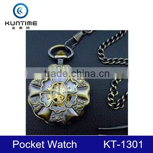 Antique Mechanical Steampunk Pocket Watch Wholesale thumbnail-1