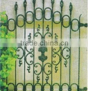 GYD-15WG143 Special and Anti-theft Wrought Iron Grill Gate Design thumbnail-1