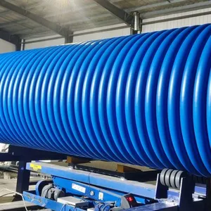 Hexagonal Corrugated Pipe Reinforced Drainage Power Protection Pipe Hexagonal Composite Structure Wall Pipe thumbnail-3