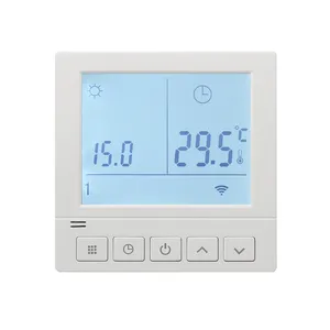 Floor Heating System WiFi Function Thermostat With Touch Screen Electric Underfloor Heating Thermostat thumbnail-1
