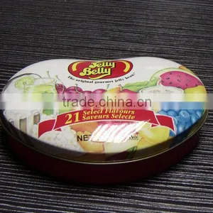 Food Grade Hinged Lid Special Shape Tin Box thumbnail-1