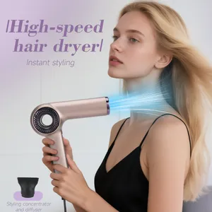 High-Speed Low Noise Dryerv/Reduce Frizz, Hollow，Professional High Speed Hairdryer for Home, Salon（Wechat:13510231336） thumbnail-4