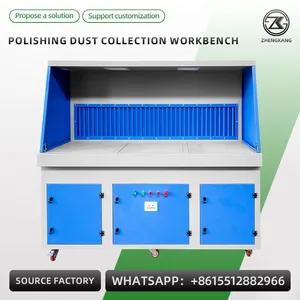 Downdraft Grinding Table Dust Extraction Workbench for Polishing Grinding Welding Fume thumbnail-3