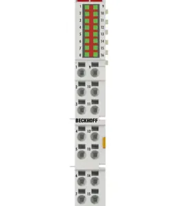 Beckhoff EL2809-0015 EtherCAT Digital Output Terminal 16-Channel 24V DC 0.5A With 15µs Input Filter Industrial I/O Module thumbnail-1