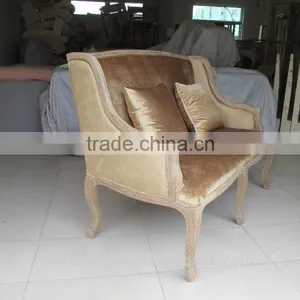2015 Hot Sales Antiqued Finish Fabric Sofa Leather Sofa Living Room Furniture thumbnail-2