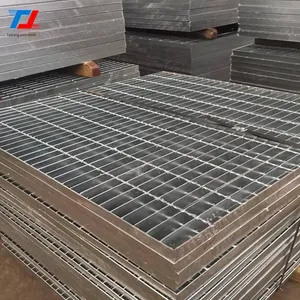 Galvanized Steel Grating, Platform Steel Grating, Mesh Panel, Strong Load-bearing Capacity, Corrosion-resistant thumbnail-5