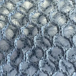10mm Grey 3D Spacer Bigger Mesh Hole Fabric for Automotive Industry Weight of 530GSM With Great Breathability thumbnail-2