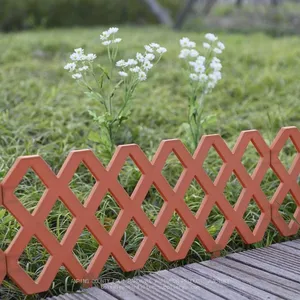 Black Landscape Path Fence Plastic Simulation Lawn Edging Border Outdoor Barrier Garden Decorative Eco-Friendly BOLI thumbnail-3