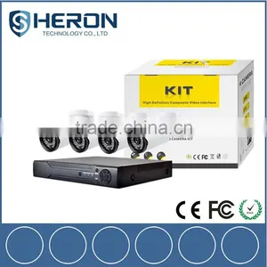 DVR KITS System With 8 Dome 8 Bullet 720P AHD Cameras CCTV System 8CHH AHD DVR KIT HDMI DVR System CCTV Camera KIT thumbnail-1