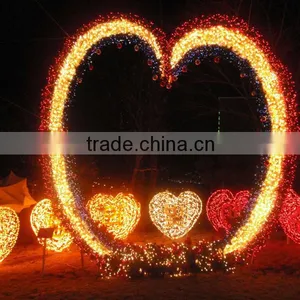 Outdoor Lighting Heart Figure Decoration thumbnail-1