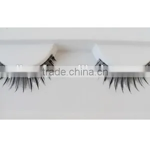 High Quality100% Synthetic Black False Eyelashs Wholesale( 10pairs/box) thumbnail-1