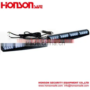 1W LED Strobe Emergency Visor Traffic Warning Light Bar for Police Car HV-408 thumbnail-1