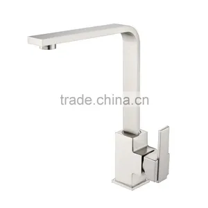 No.K003 Desk Mounted Chrome Palting Kitchen Faucet, Brass Sink Faucet thumbnail-2