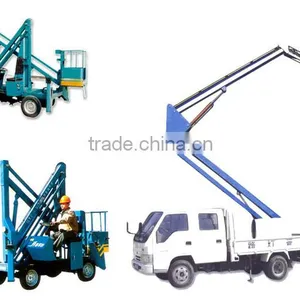 10-15m Lifting Height Crank Arm Folding Work Platform thumbnail-4