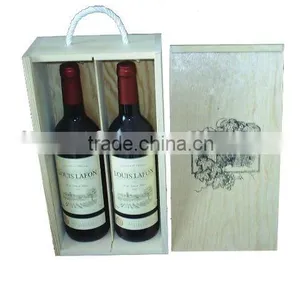 Customized Wooden Wine Box thumbnail-1