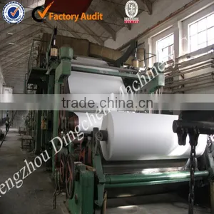 China Suppling High Grad News Paper Printing Paper Making Machine thumbnail-1