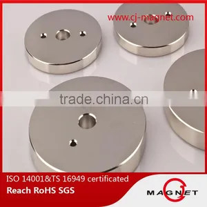 China Manufacture N52 Neodymium Hard Disc Magnets for Sale for Clothing thumbnail-1