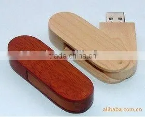 Fashion Design Promotional Gift Custom Engraved Logo Usb Flash Drive Wooden & Wood Gift Box thumbnail-6