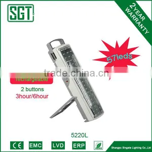 Wall Mounted Rechargeable 3.4w 57pcs Emergency Lighting Fixtures thumbnail-1