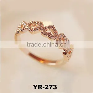 Hot Selling Wedding Ring With Flash Diamond For Ladies thumbnail-1