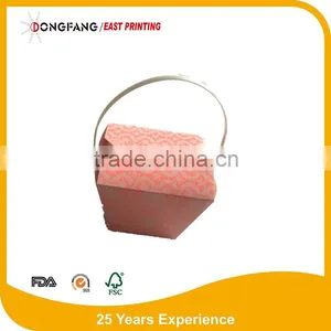 Cardboard Paper Bio Box With Plastic Handle thumbnail-1