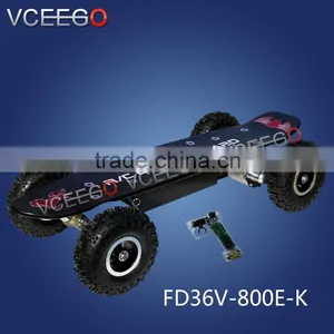 Hight Quality Soild Military Tire Smart Two Wheels Self Balancing Electric Skateboard With Remote Control thumbnail-6