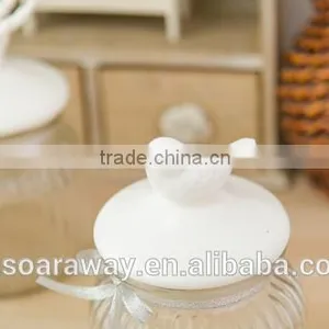 Glass Storage Glass Canister Jars for Dried Fruit Flower Tea / Glass Tea Tin / Glass Pot thumbnail-1