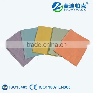 Colorful Paper With PE Film Dental Bibs thumbnail-1