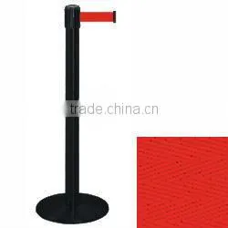 Form-a-line Retractable Belt Stanchion in Stainless Steel thumbnail-1