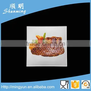 12 Inch Square Plastic Plate thumbnail-1