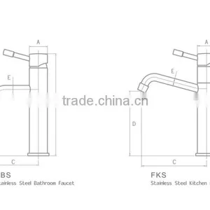 Lead Free Iso 9001 Bathroom Stainless Steel Health Faucet thumbnail-5