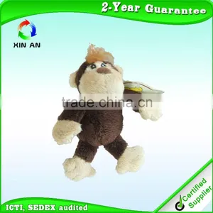 ICTI and Sedex Audit New Design Cute Creative Plush Monkey thumbnail-5