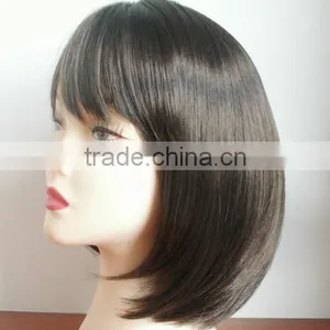 Full Cuticles Attached African American Human Hair Wigs Quality Choice thumbnail-4